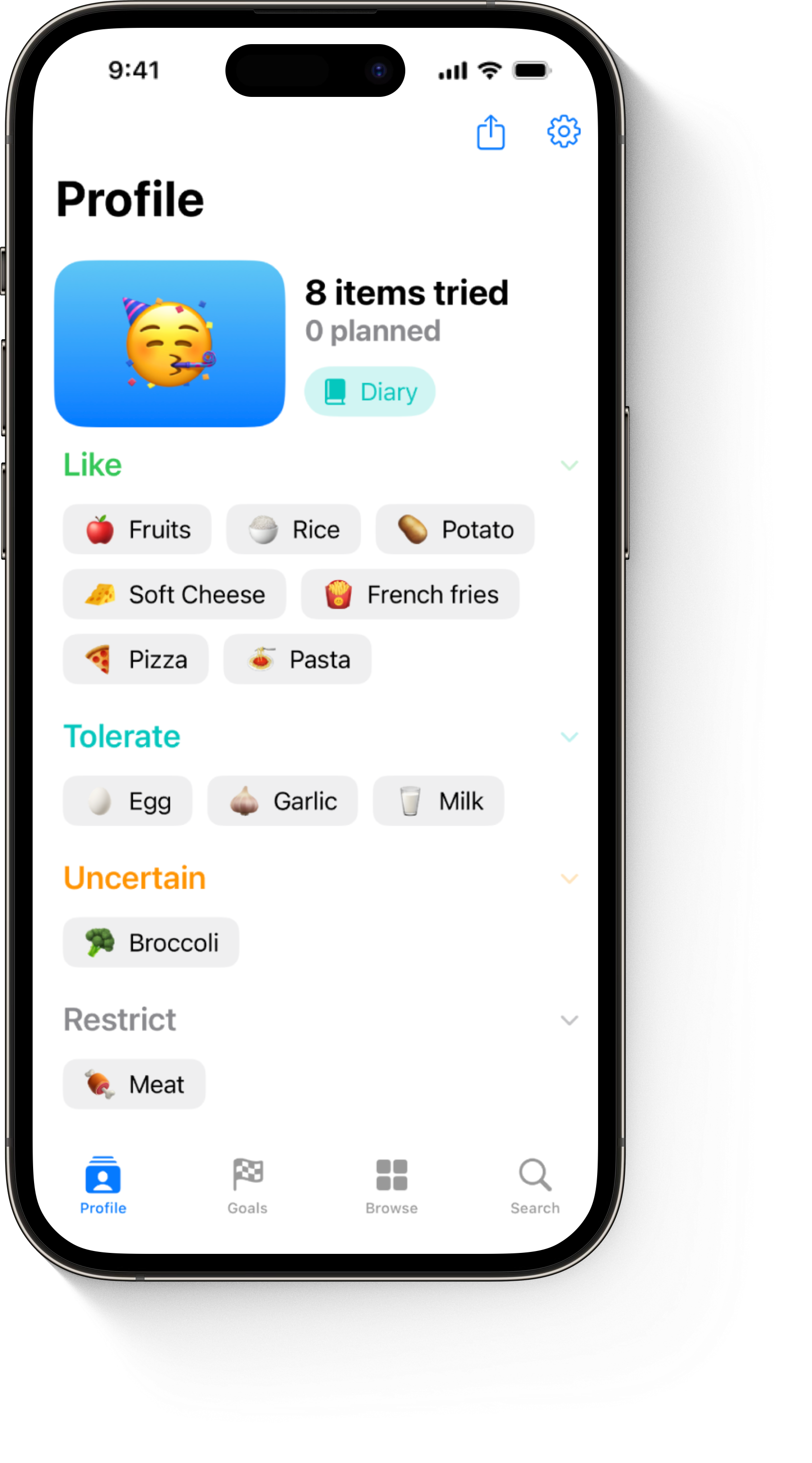 App screenshot